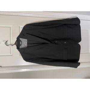 J.M.HAGGER Silm Suits for Men Size 42R Jacket 36W 29L Pants Black 2 Pieces M240